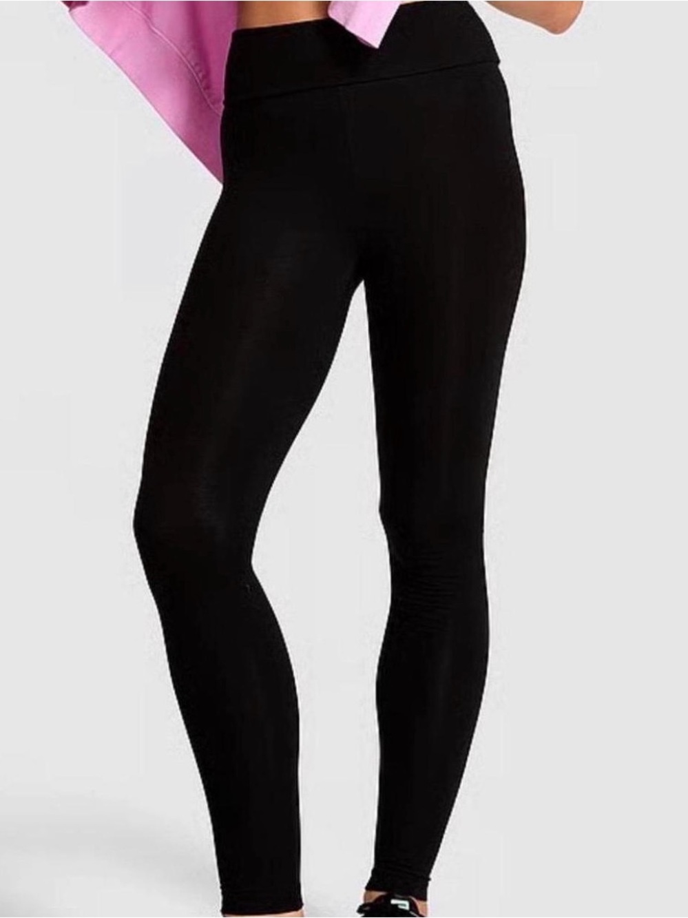 Victoria secret Women's High-Waist Black Leggings size medium